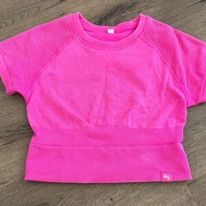 JoyLab Vibrant Pink Crop Top
